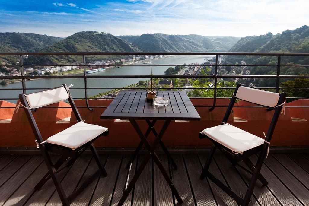 Hotel Schloss Rheinfels Sankt Goar Exterior foto